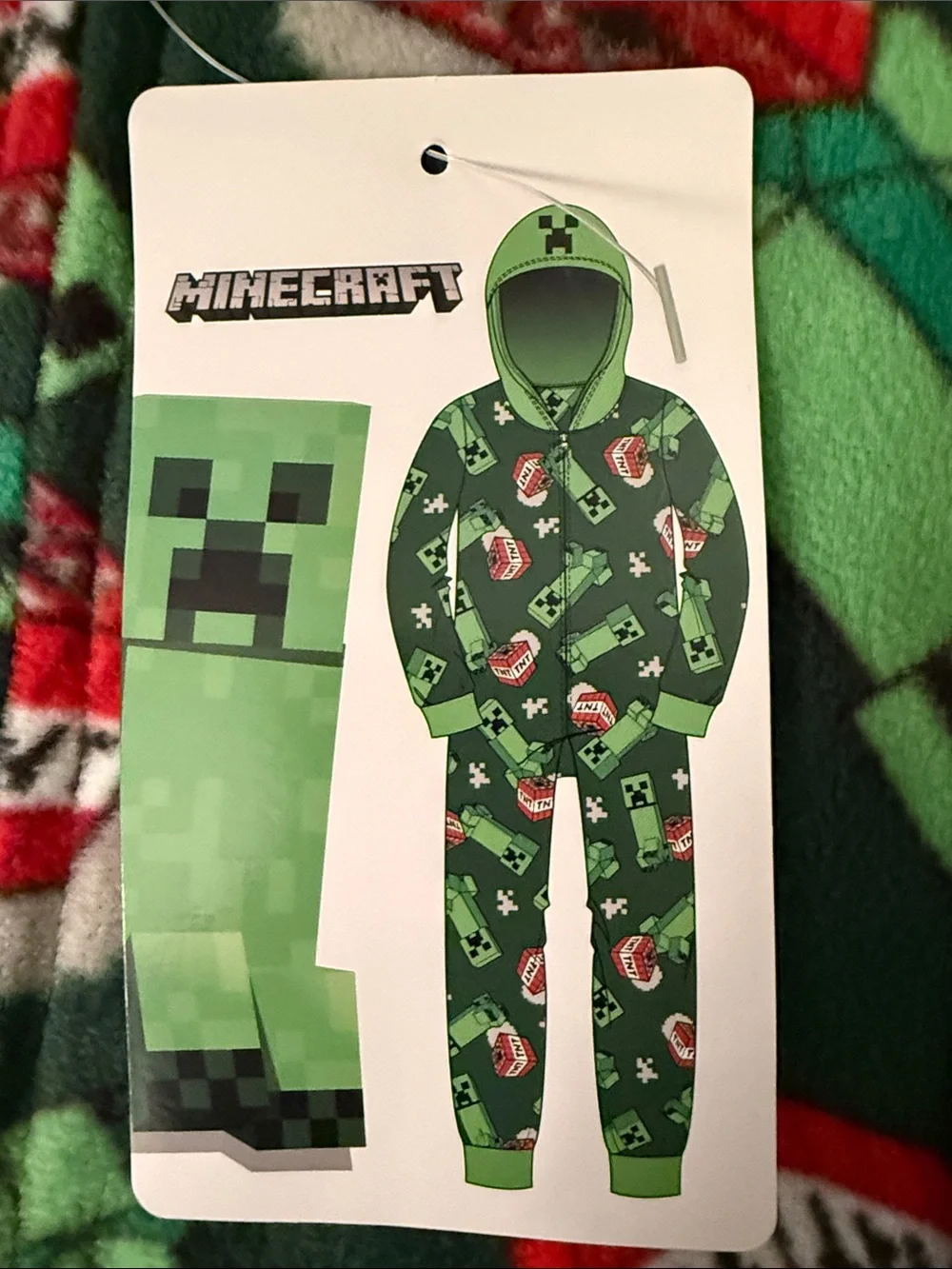 Minecraft soft fleece